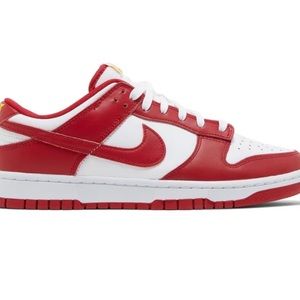 Nike dunk low gym red